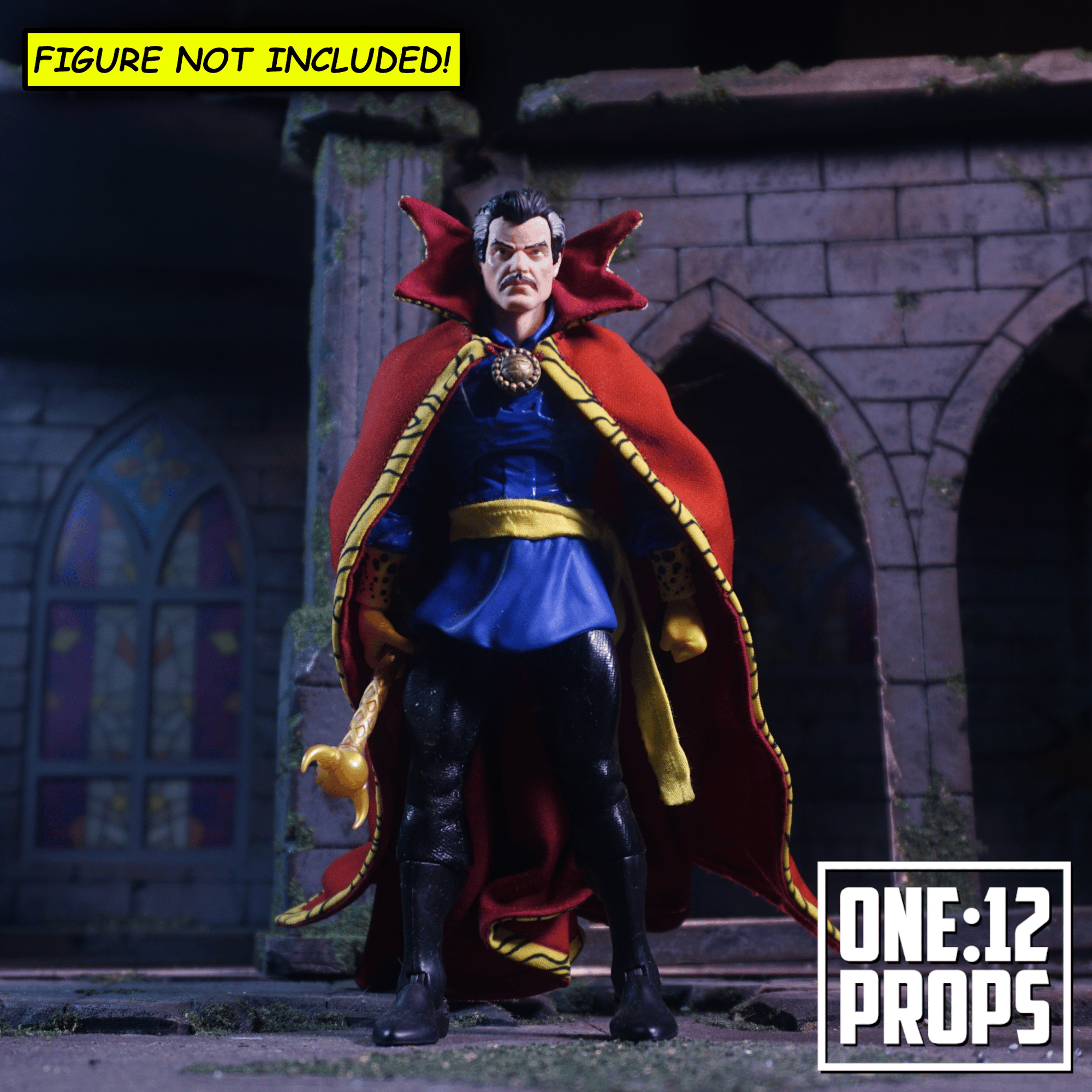 Custom Wired Cape for ML Comic Dr Strange | one12props